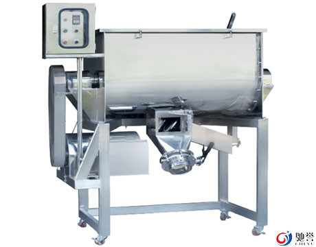 Mixer Bubuk Blender Pita Horisontal Dengan Konveyor Vakum