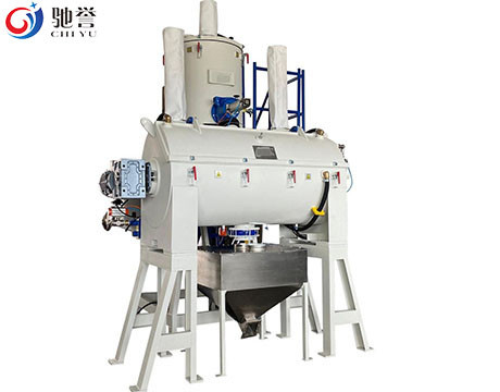Mesin Pengaduk Serbuk PVC Dengan Sistem Pengumpanan Big Bag Loading Unit