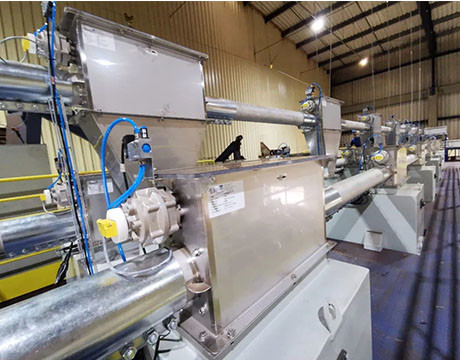 Sistem Rantai Konveyor Stainless Steel Untuk Bubuk Makanan