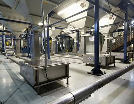 Sistem Rantai Konveyor Stainless Steel Untuk Bubuk Makanan