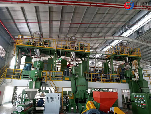 Sistem Penyampaian Pencampuran Dosis Otomatis Untuk Kabel PVC