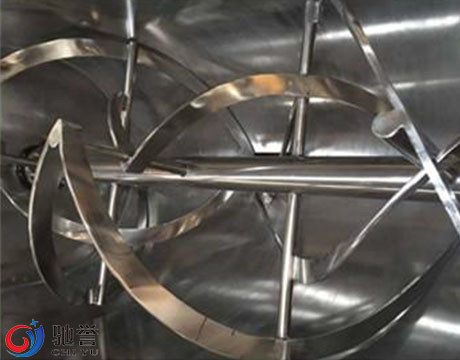 Mixer Bubuk Blender Pita Horisontal Dengan Konveyor Vakum