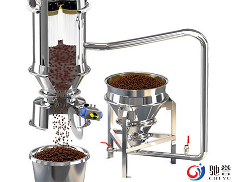 Mixer Bubuk Blender Pita Horisontal Dengan Konveyor Vakum