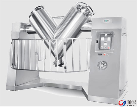 V Blender Dan Mixer Bubuk Untuk Mencampur Bubuk Dengan Sistem Takaran