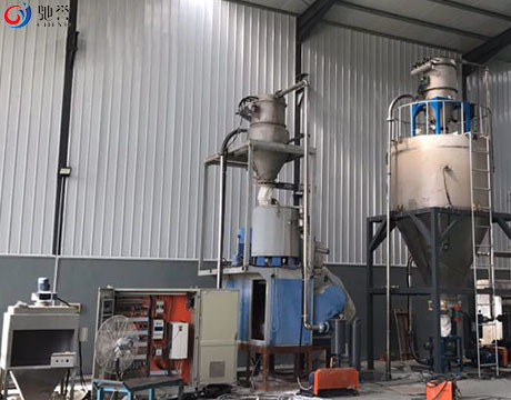 Auto Feeding Pneumatic Conveying System Untuk Mixer Dan Extruder Serbuk PVC