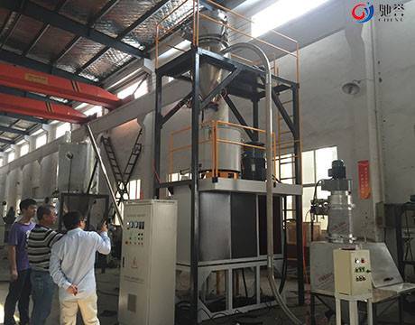 Auto Feeding Pneumatic Conveying System Untuk Mixer Dan Extruder Serbuk PVC