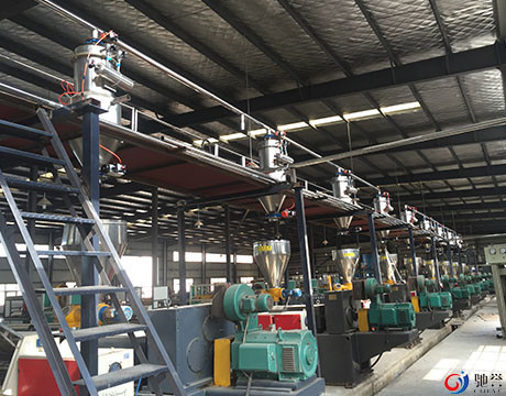 Auto Feeding Pneumatic Conveying System Untuk Mixer Dan Extruder Serbuk PVC