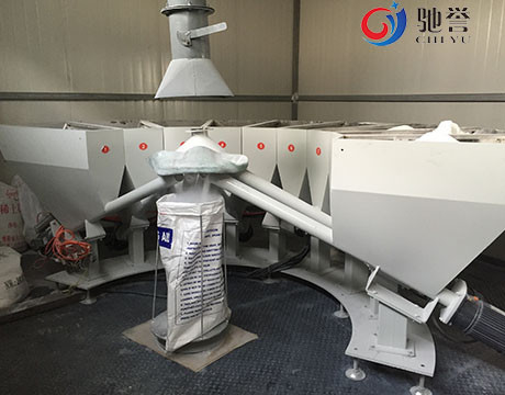 Aditif Mesin Dosis Batching Otomatis Untuk Lini Produksi Lantai Pipa Extruder SPC PVC