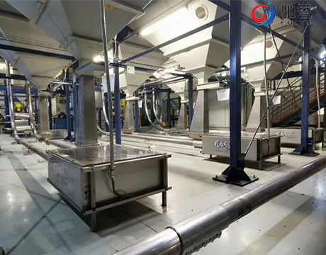 Tube Chain Feeding Conveying System Untuk Bubuk Dan Butiran Dengan Peralatan Dosis