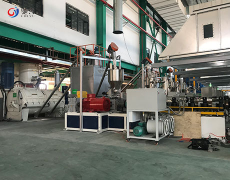 Sistem Peracikan Pencampur Dosis Makan Otomatis Untuk Garis Extruder Lantai SPC / WPC / LVT
