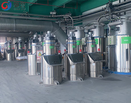 Sistem Peracikan Pencampur Dosis Makan Otomatis Untuk Garis Extruder Lantai SPC / WPC / LVT