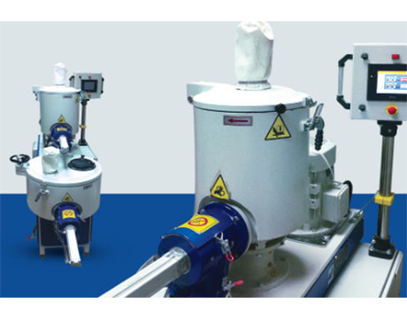 Laboratorium Mixer Turbo Mixer sistem peracikan PVC