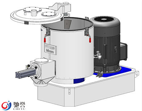 Pemanas Mixer Kecepatan Tinggi Dan Pendingin Mixer Turbomixer Dengan Sistem Penyampaian Pneumatik