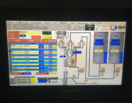 Sistem Penimbangan Dan Dosis Minyak Cair Karbon Hitam Mesin Pencampur Karet Banbury Mixer