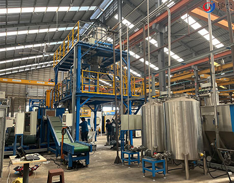 Mesin Pencampur Karet Banbury Mixer Carbon Powder Oil Auto Dosing Mixing System