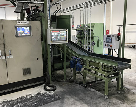 Mesin Pencampur Karet Banbury Mixer Carbon Powder Oil Auto Dosing Mixing System