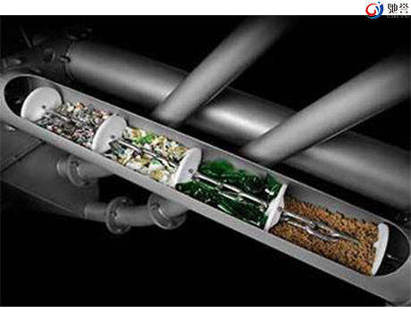 Konveyor Rantai Tubular Pengangkut Makanan