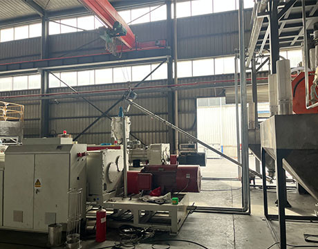 Sistem Transfer Bahan Sistem Dosis &amp; Pencampuran PVC Otomatis
